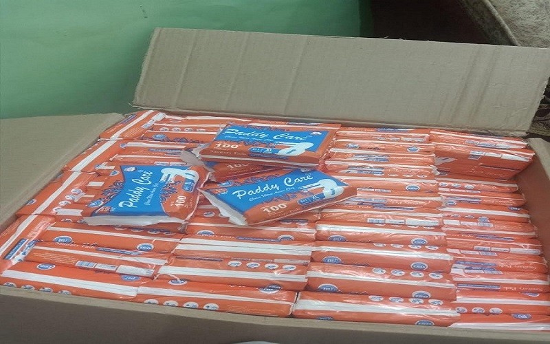 sanitary preparations for hygiene